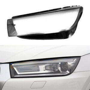 Bal oldali fényszóró lencse kompatibilis Audi Q5 nonfacelift 2018-2020 modellekkel