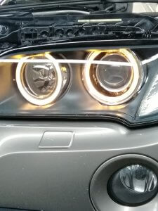 BMW X3 E83 2006-2010 modellekkel kompatibilis jobb oldali fényszóró üveg photo review