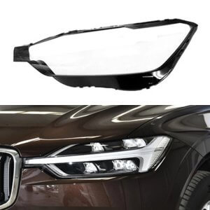 Bal oldali fényszóró búra, kompatibilis a 2017–2024 között gyártott Volvo XC60 modellel