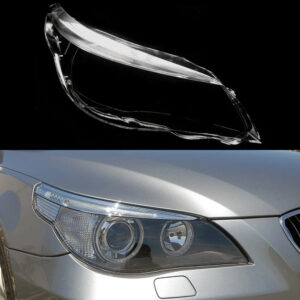 Jobb oldali fényszóróüveg kompatibilis BMW 5-ös sorozat E60 E61 2003-2010 LED díszítéssel integrálva (copie)